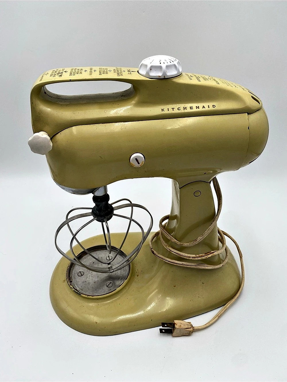 Vintage KitchenAid Model 4-C Stand Mixer Green